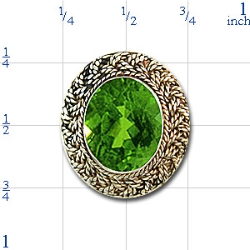 rk789 Peridot Bracelet Slide 